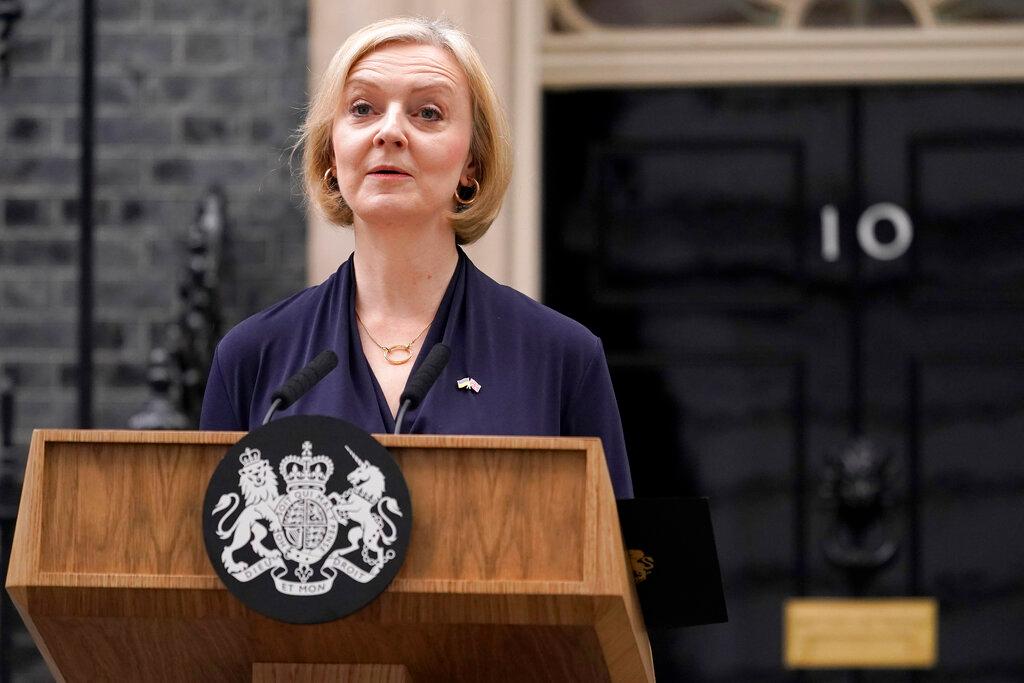 Liz Truss resigns as UK PM