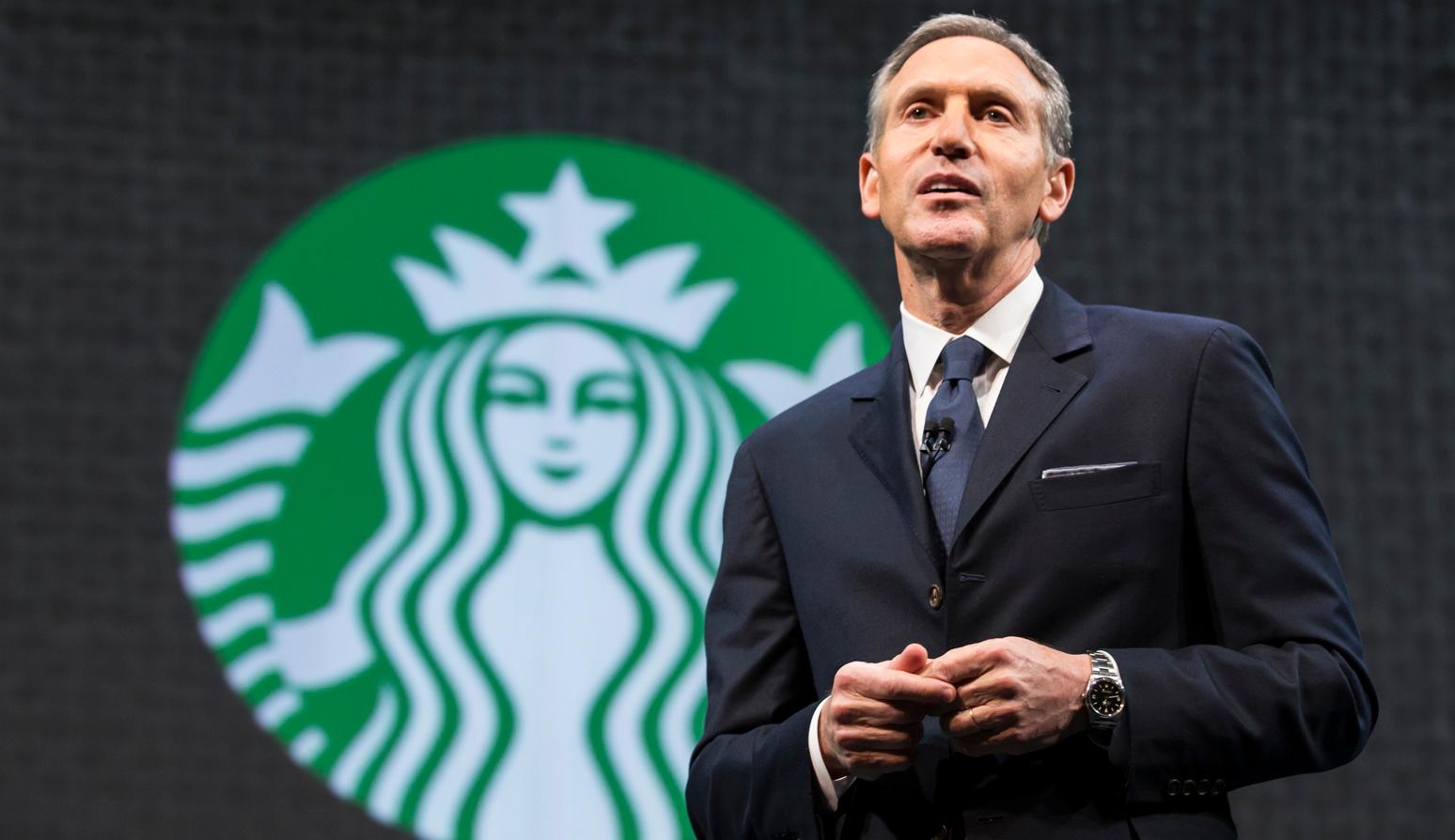 Starbucks' interim CEO Schultz to lead coffee chain until next March