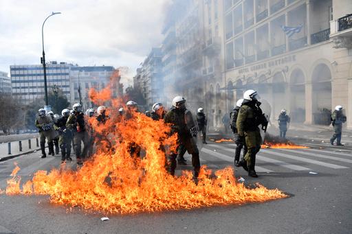 Greece General Strike