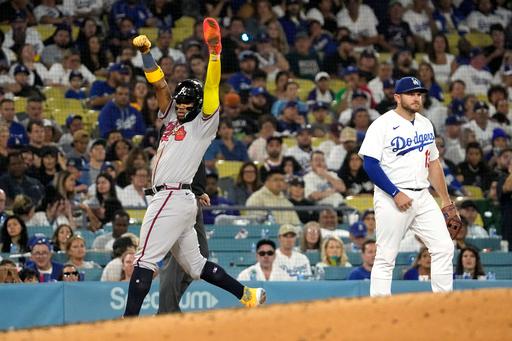 Braves Dodgers Baseball