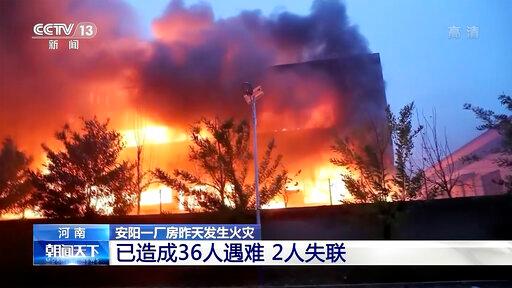 China Deadly Fire