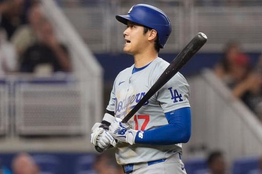 Dodgers Marlins Baseball