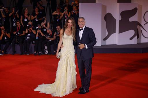 Italy Venice Film Festival Wolfs Red Carpet