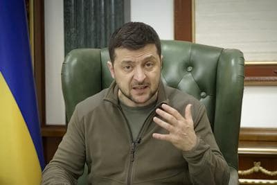 Russia trying to conceal war crimes in Mariupol, Zelenskyy says