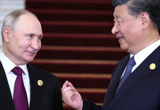 Putin begins visit in China underscoring ties amid Ukraine war and Israeli-Palestinian conflict