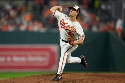Israeli-American pitcher Kremer making 1st playoff start for Orioles while family affected by war