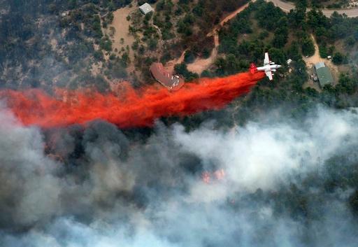 Wildfires Retardant Pollution