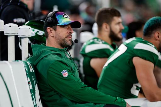 Aaron Rodgers providing Jets with some inspiration as he continues to recover ahead of schedule