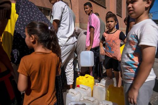 Gaza's limited water supply raises concerns for human health